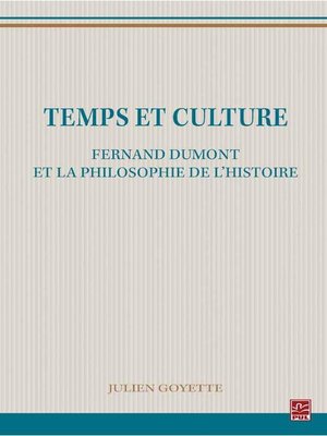 cover image of Temps et culture